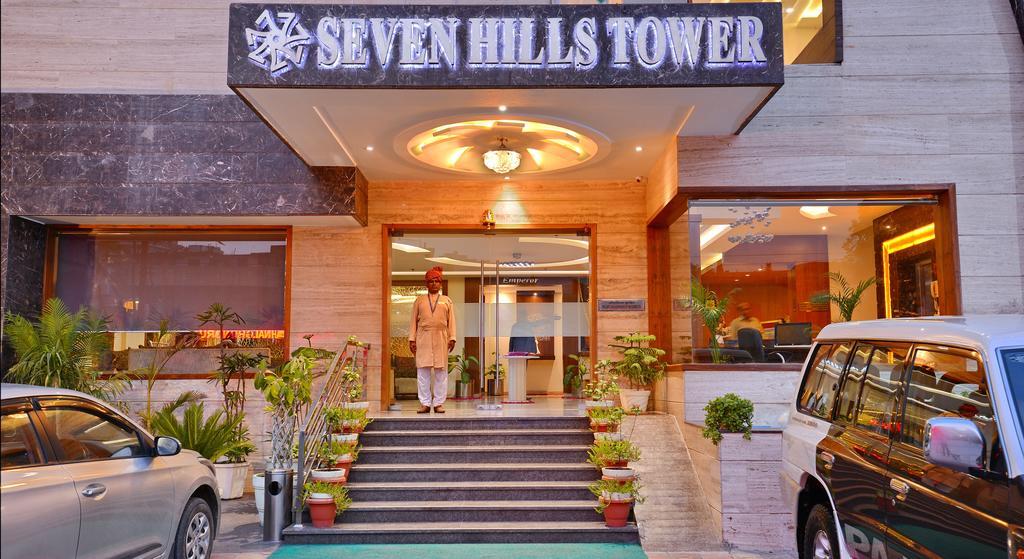 Hotel Seven Hills Tower Agra  Eksteriør billede